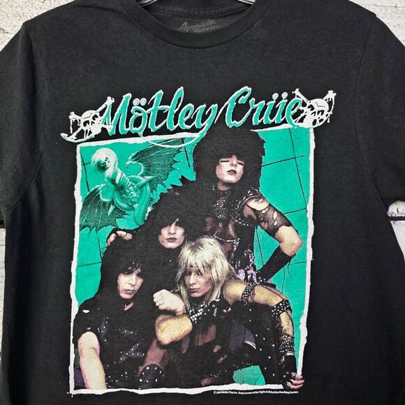 American Classics Motley Crue Graphic Band Tee Small - Picture 2 of 5